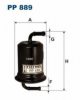 FILTRON PP889 Fuel filter